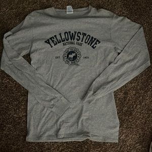 grey Yellowstone long sleeve